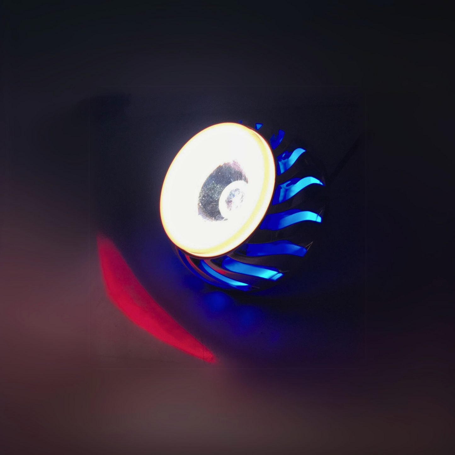 BOMBILLO FARO LED OJO DE ANGEL ESPIRAL DOBLE ANILLO