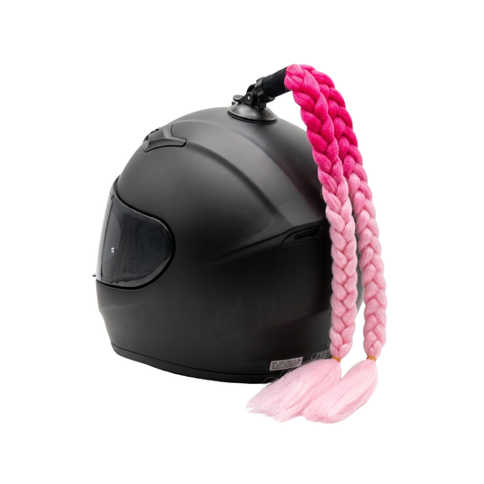 COLAS PARA CASCO DE CABELLO TRENSADAS ROSADO