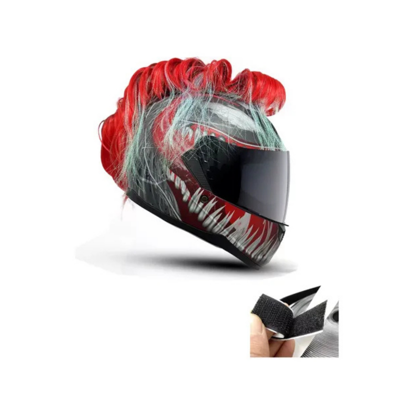 CRESTA ROJA PARA CASCOS