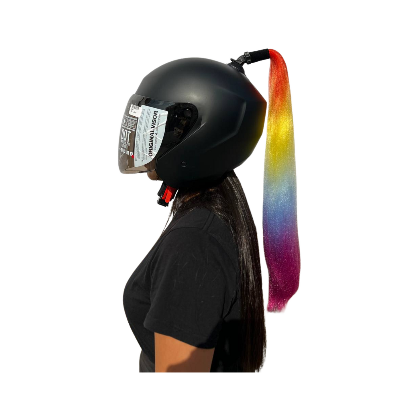 COLA DAMA PARA CASCO (COLORES)