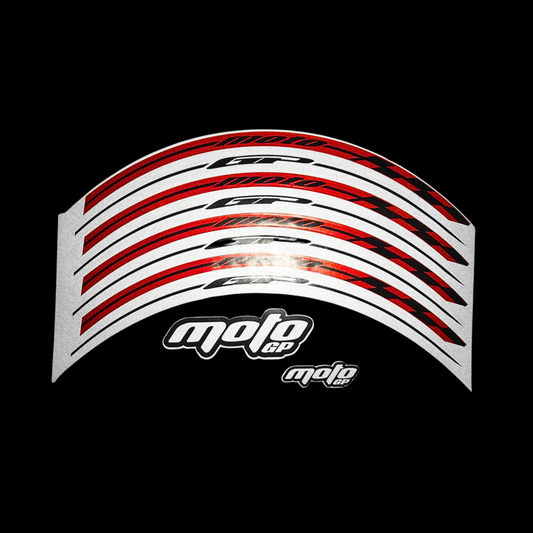 CINTA DECORATIVA RIN ROJO Y NEGRO MOTO G