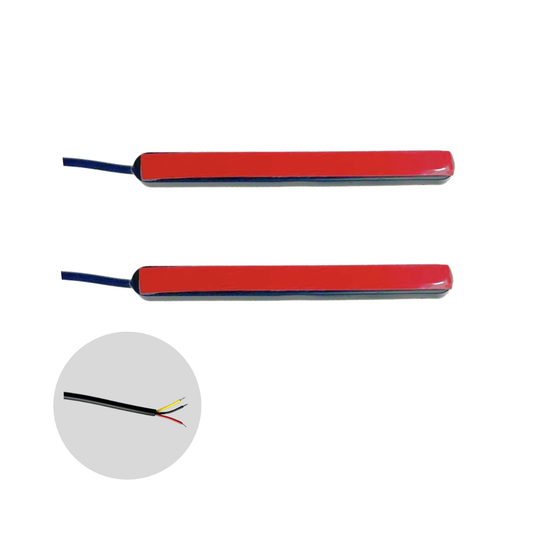 CINTAS LED 10CM LUZ DE COLORES - ESTROBO Y SECUENCIAL(PAR)