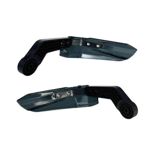 PROTECTORES DE LEVA TIPO L PLASTICO NEGRO C/PLATA