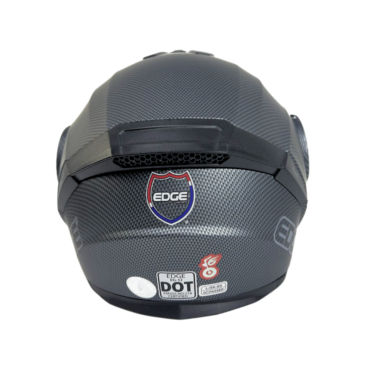 CASCO MODULAR TURBO II DISEÑO TIPO FIBRA DE CARBONO EDGE