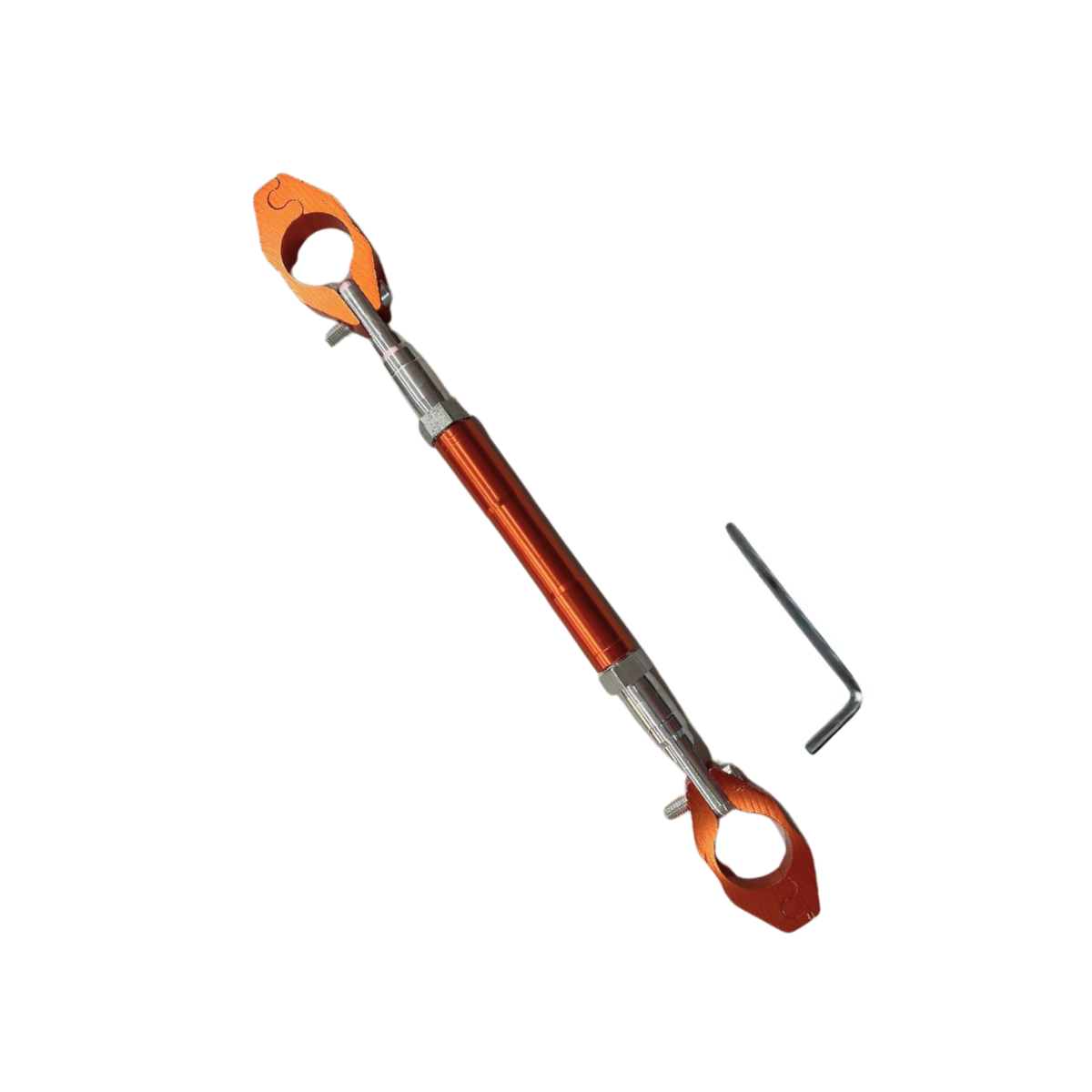 TUBITO DEL MANUBRIO (ROMPEDIENTE) AJUSTABLE NARANJA