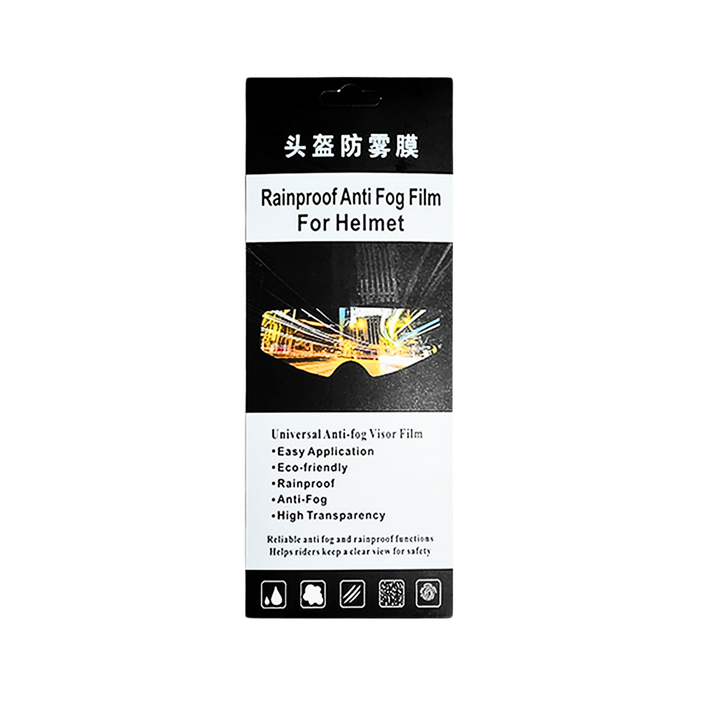PINLOCK IMPERMEABLE UNIVERSAL PARA CASCOS