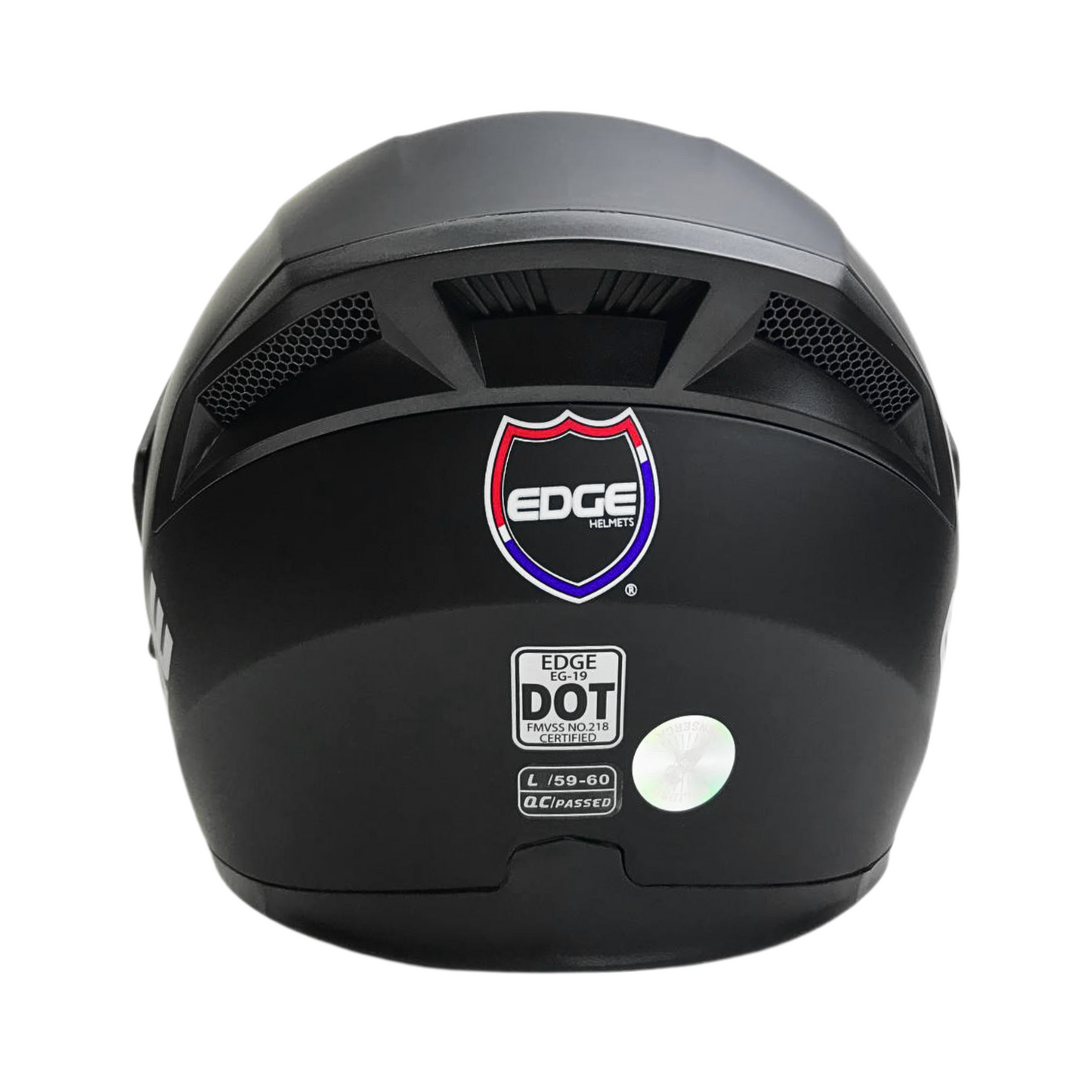 CASCO EDGE MODULAR BOSS NEGRO MATE