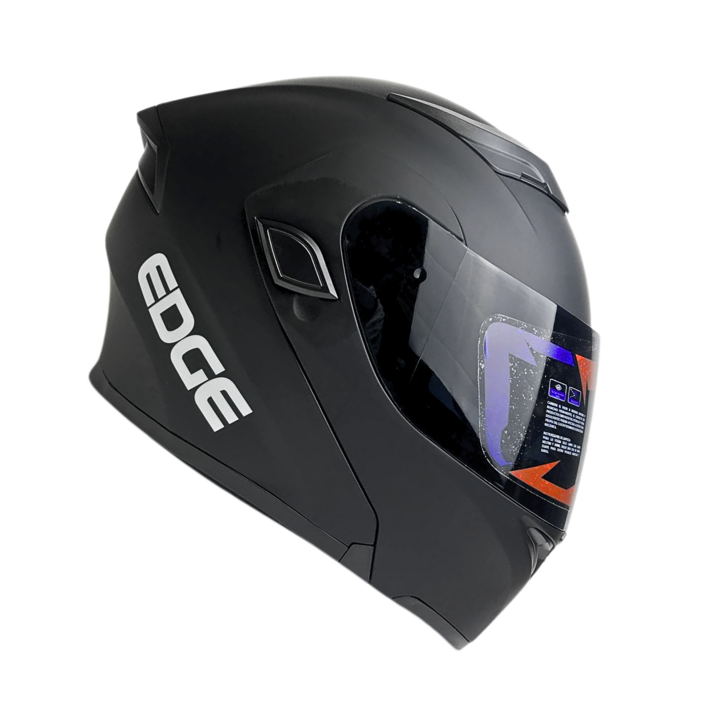 CASCO EDGE MODULAR BOSS NEGRO MATE