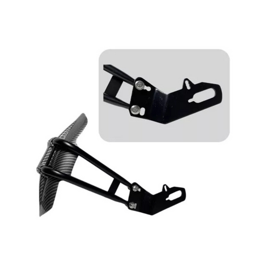 GUARDAFANGO TRASERO MONOBRAZO FIBRA DE CARBONO