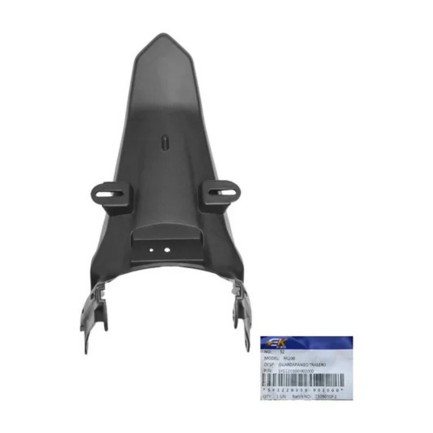 GUARDAFANGO TRASERO RK 200 ORIGINAL EK
