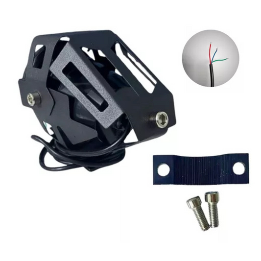 FARO LED U7 OJO DE ANGEL ROJO MOTOS Y CARROS 12V