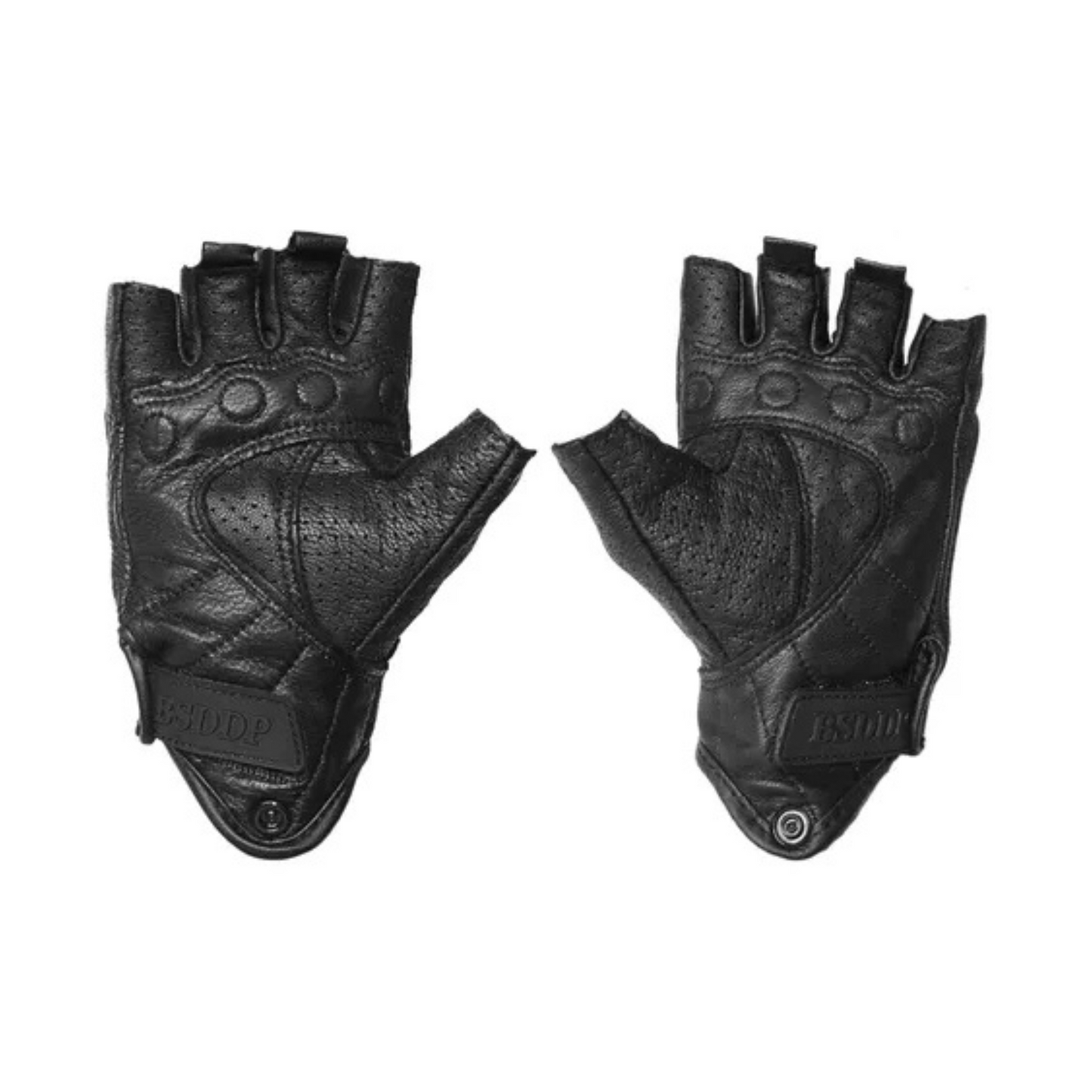 GUANTES CORTOS DE CUERO L PROTECTORES DE NUDILLO