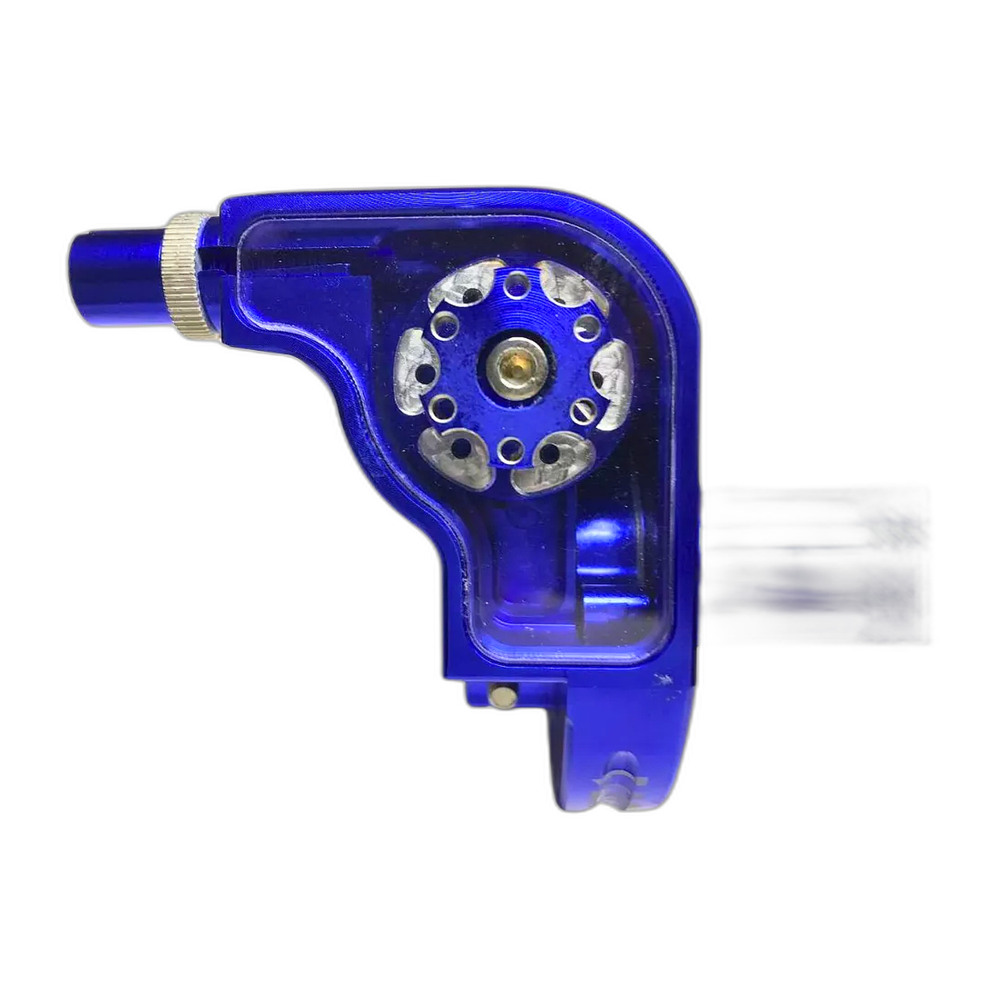 Acelerador 1/4 Milla Azul Completo