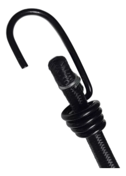 Liga De Amarre Redondo 2mtrs Negro Motos