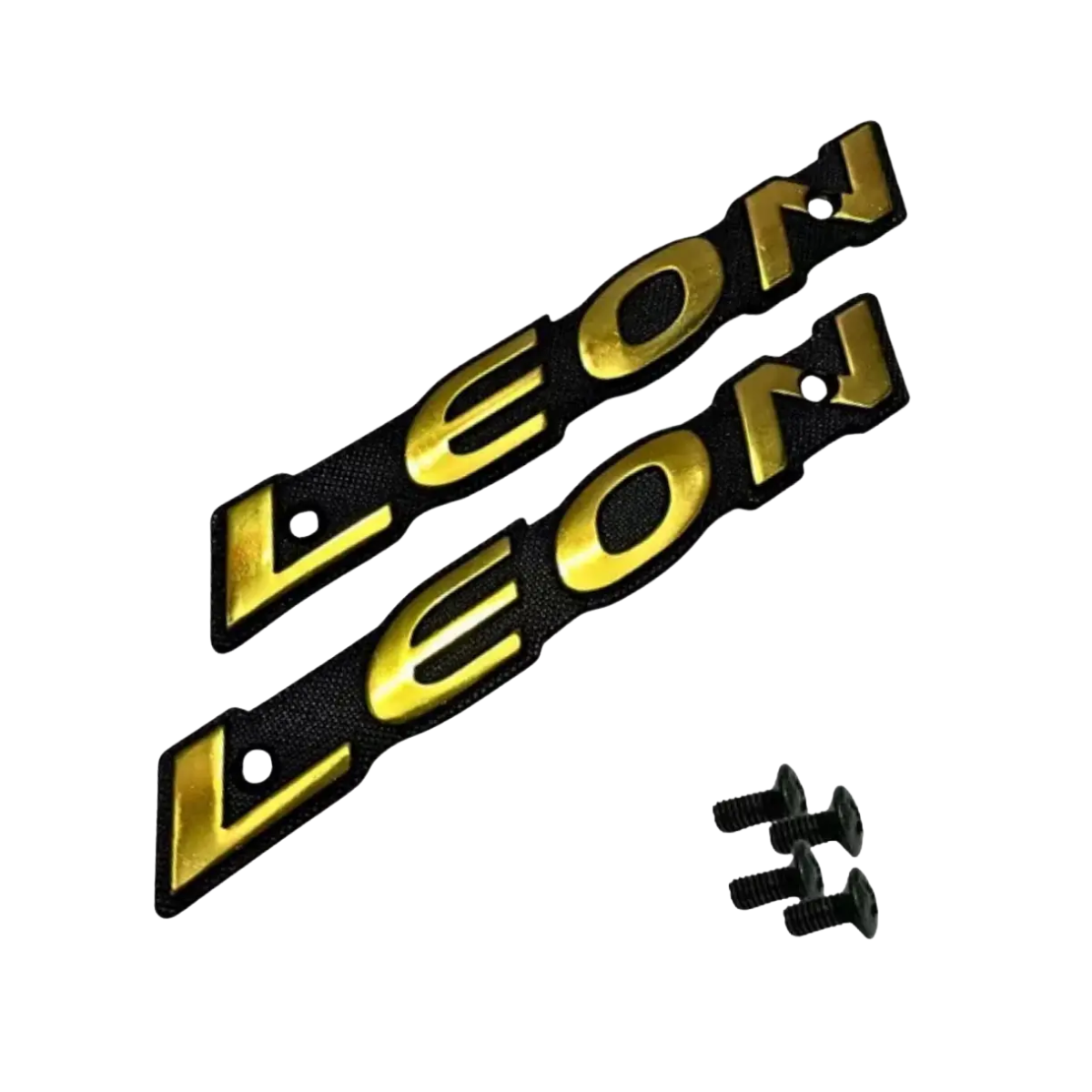 EMBLEMAS PARA TANQUE DE GASOLINA BERA LEON MOD. VIEJO