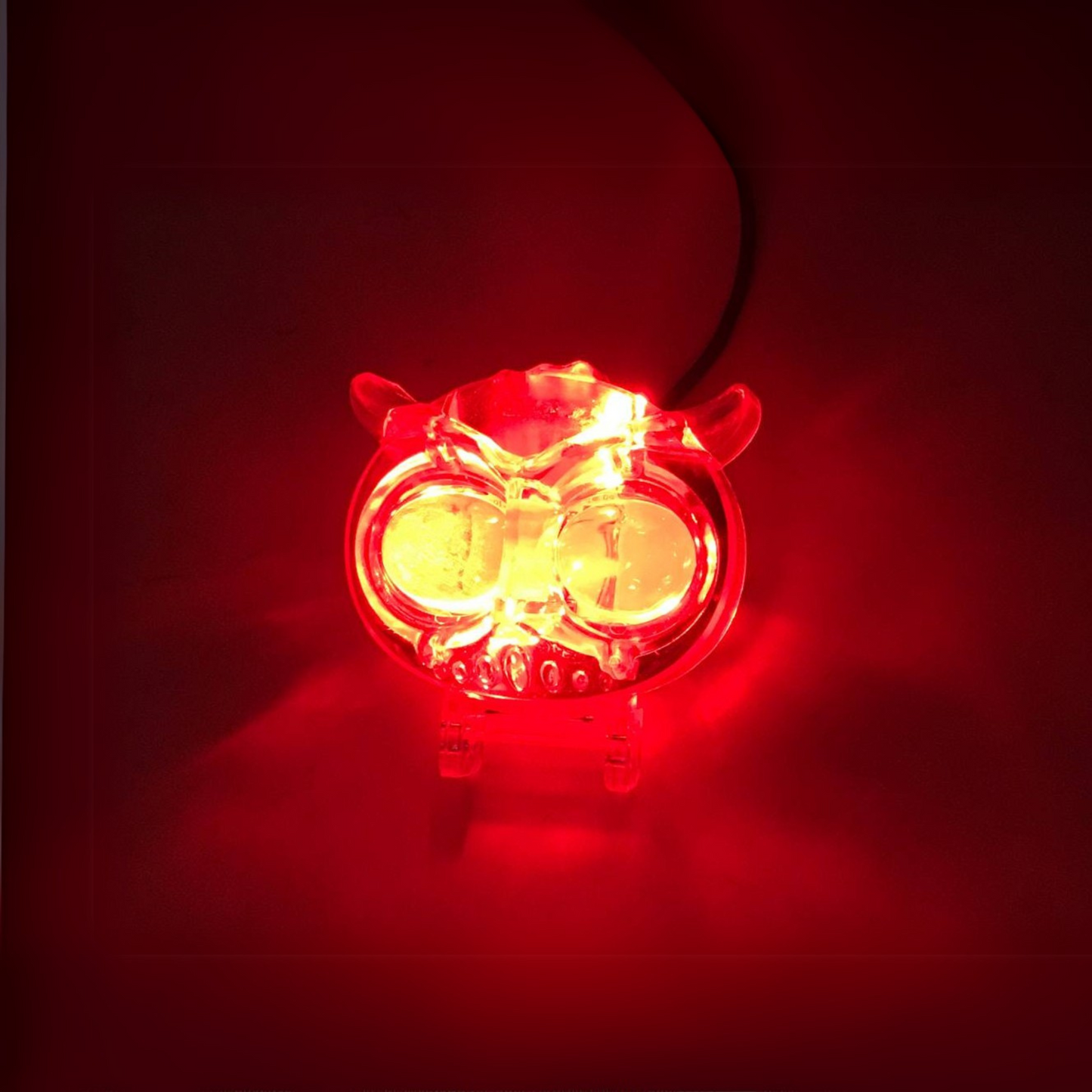 FARO LED TIPO BUHO TRANSPARENTE DOS (2) OJOS