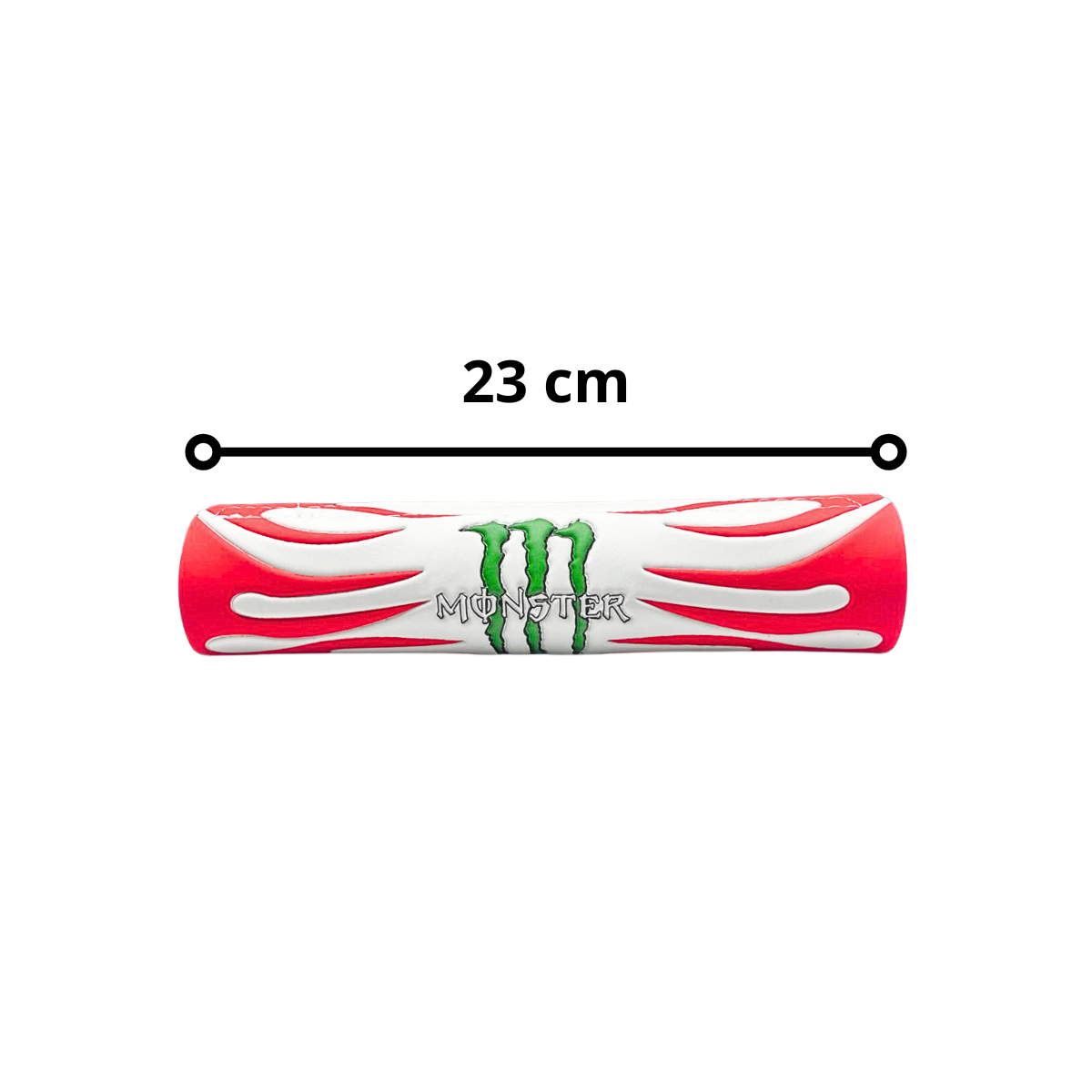 FORRO ROMPEDIENTE REDONDO MONSTER ROJO