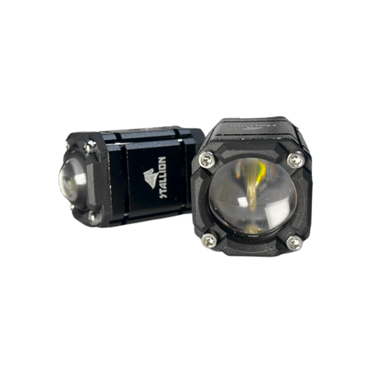 FARO LED AUXILIAR TIPO LUPA COD. ST-F010 STALLION (PAR)