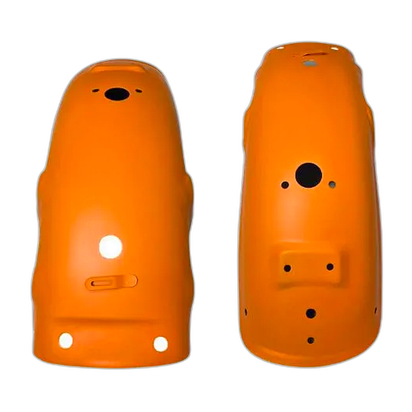 GUARDAFANGO TRASERO LEON 5G NARANJA ORIGINAL