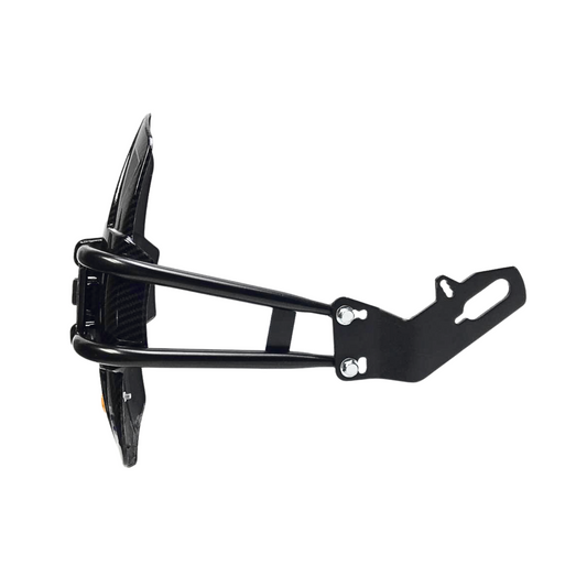 GUARDAFANGO TRASERO MONOBRAZO NEGRO DISEÑO URBANO