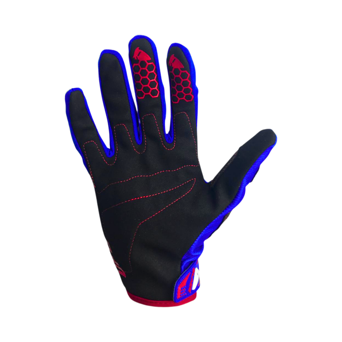 GUANTES MOTOCROSS UFO PLAST BLAZE AZUL