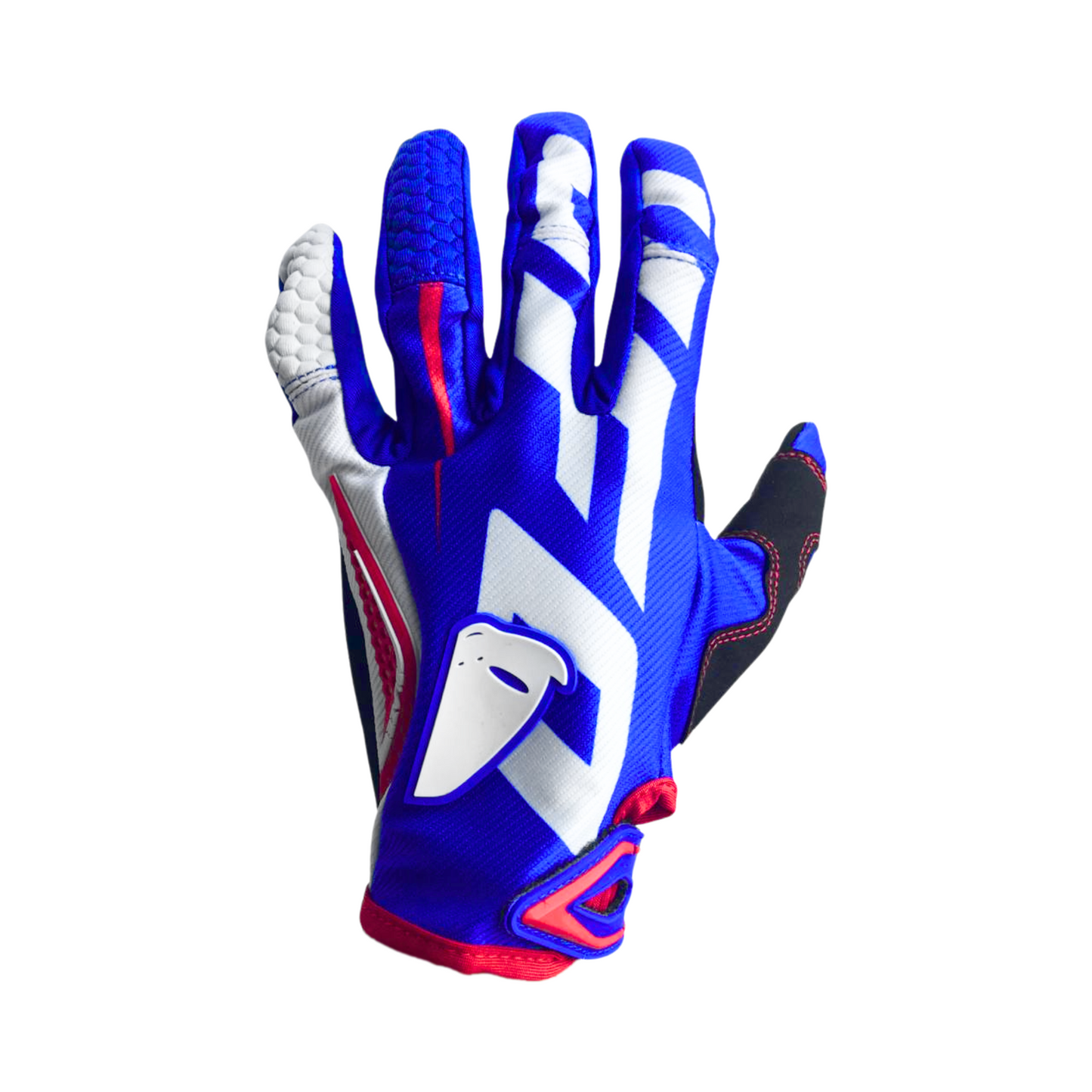 GUANTES MOTOCROSS UFO PLAST BLAZE AZUL