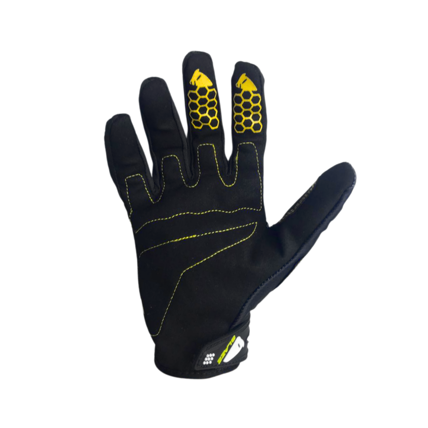 GUANTES MOTOCROSS UFO PLAST BLAZE NEGRO
