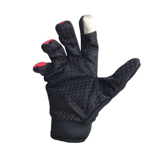 GUANTES COMPLETOS ROJO FOX M