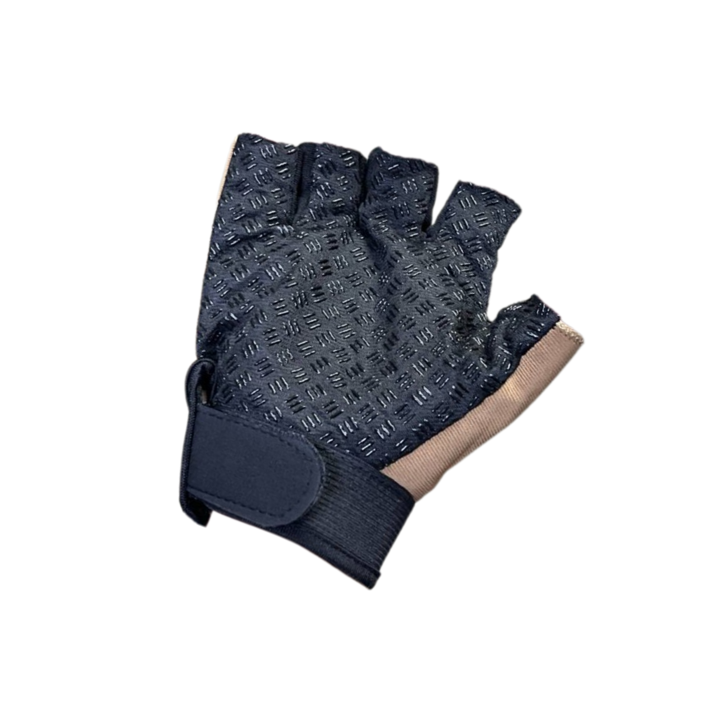 GUANTES CORTOS TIPO PIEL BEIGE