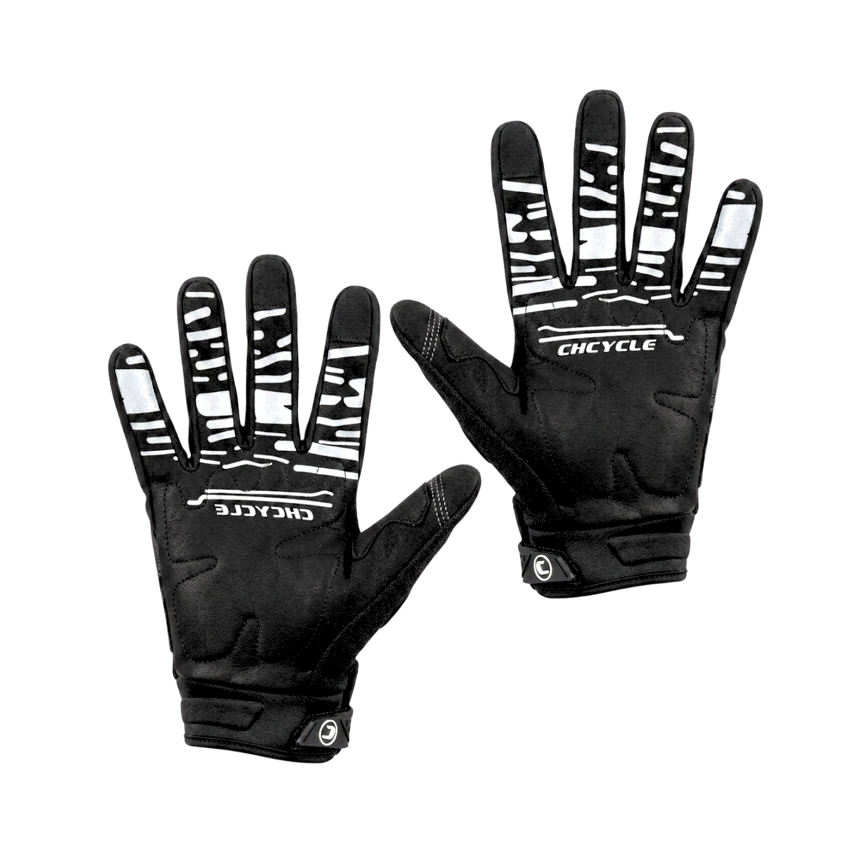 GUANTES COMPLETOS CHCYCLE NEGRO IMPORTADO