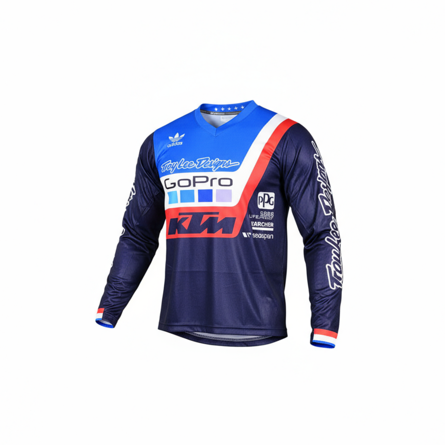 SUDADERA JERSEYS ENDURO MOTOCROSS KTM AZUL