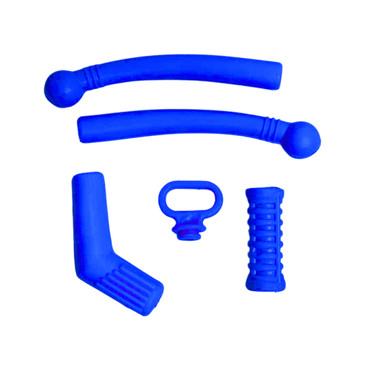 KIT DECORATIVO GOMAS PEQUEÑO LEVAS, PATA DE CAMBIO Y ARRANQUE