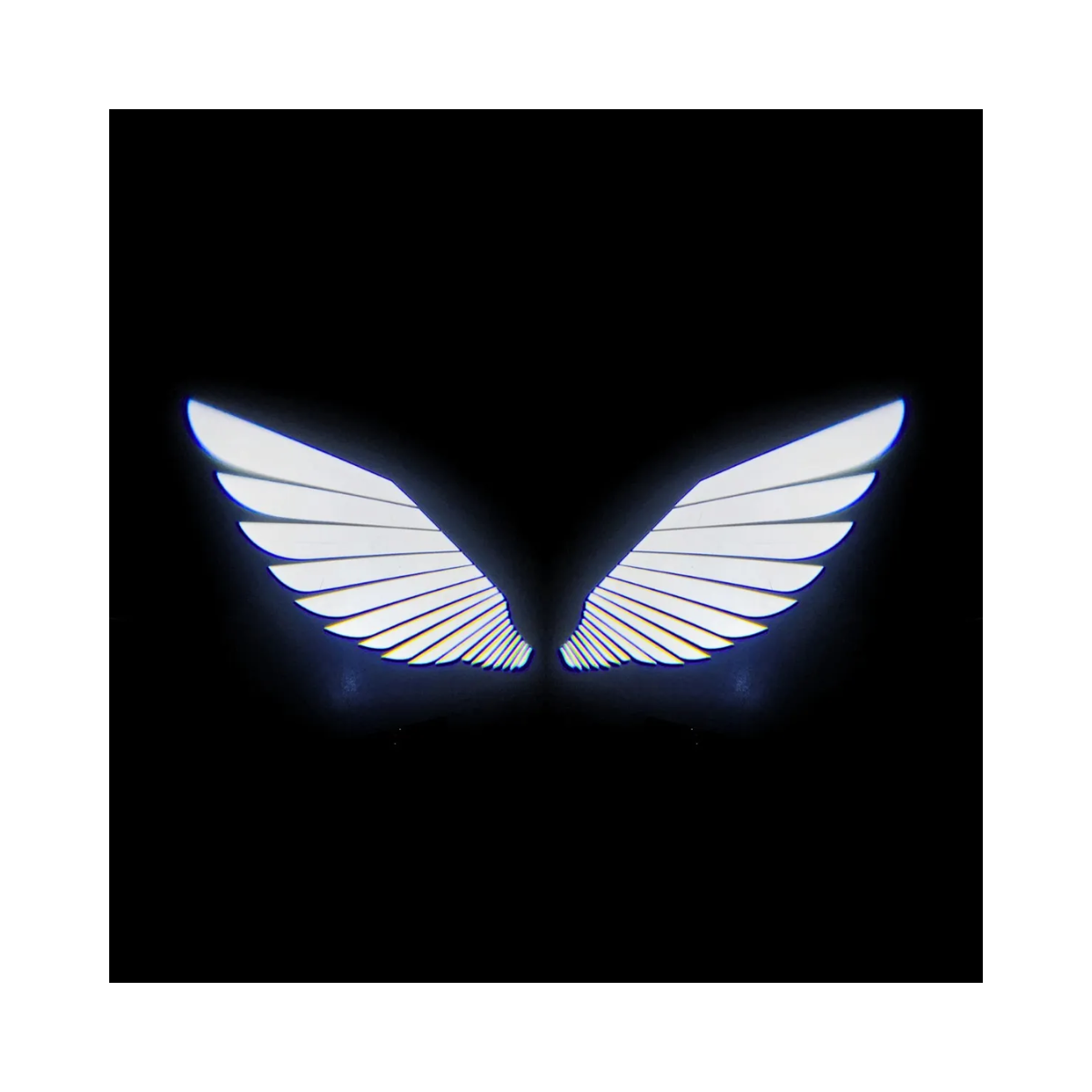 LUCES LED DECORATIVAS ALAS DE ANGEL BLANCO