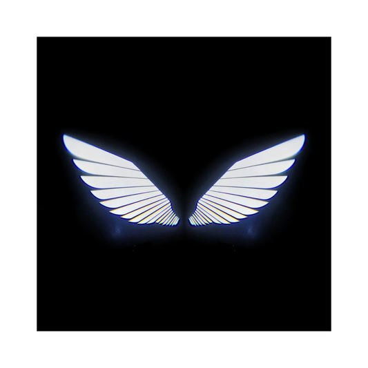 LUCES LED DECORATIVAS ALAS DE ANGEL BLANCO