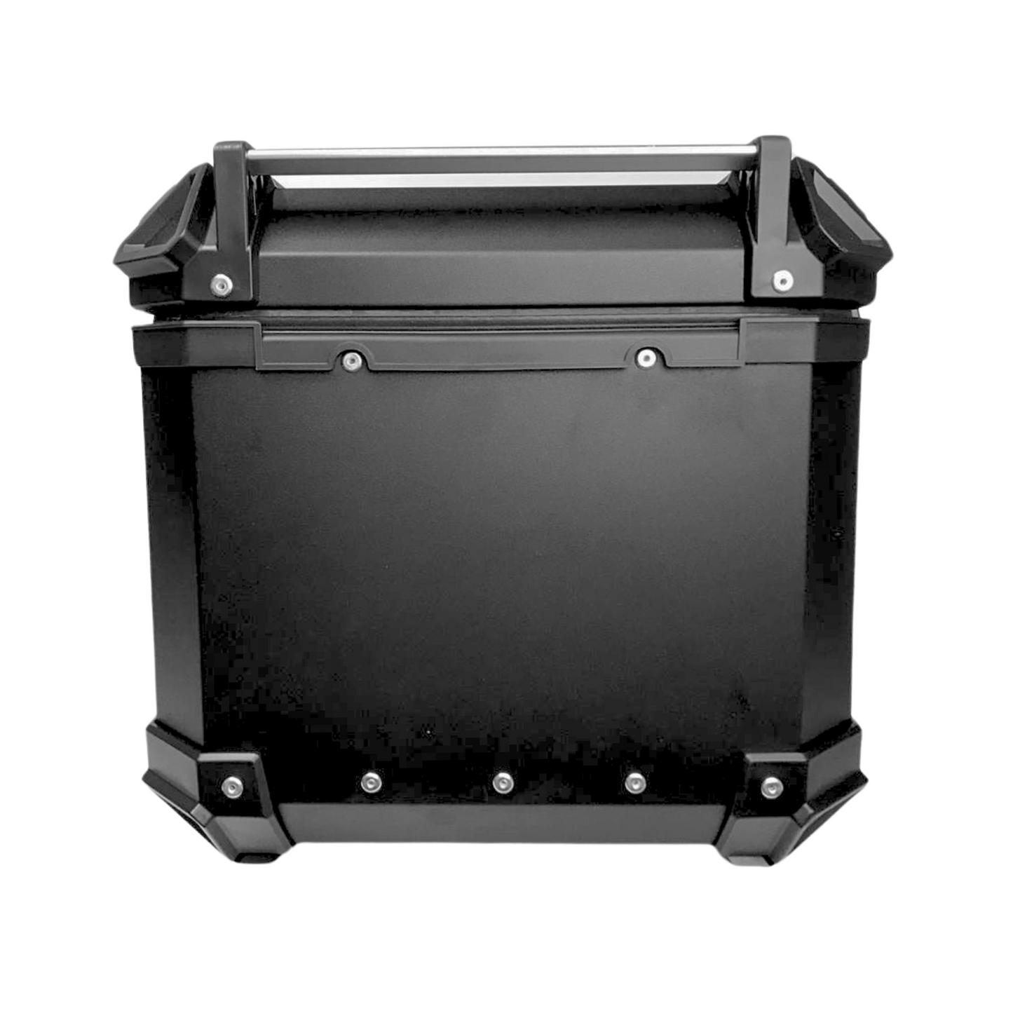 MALETA CUADRADA ALUMINIO NEGRO 45 LITROS