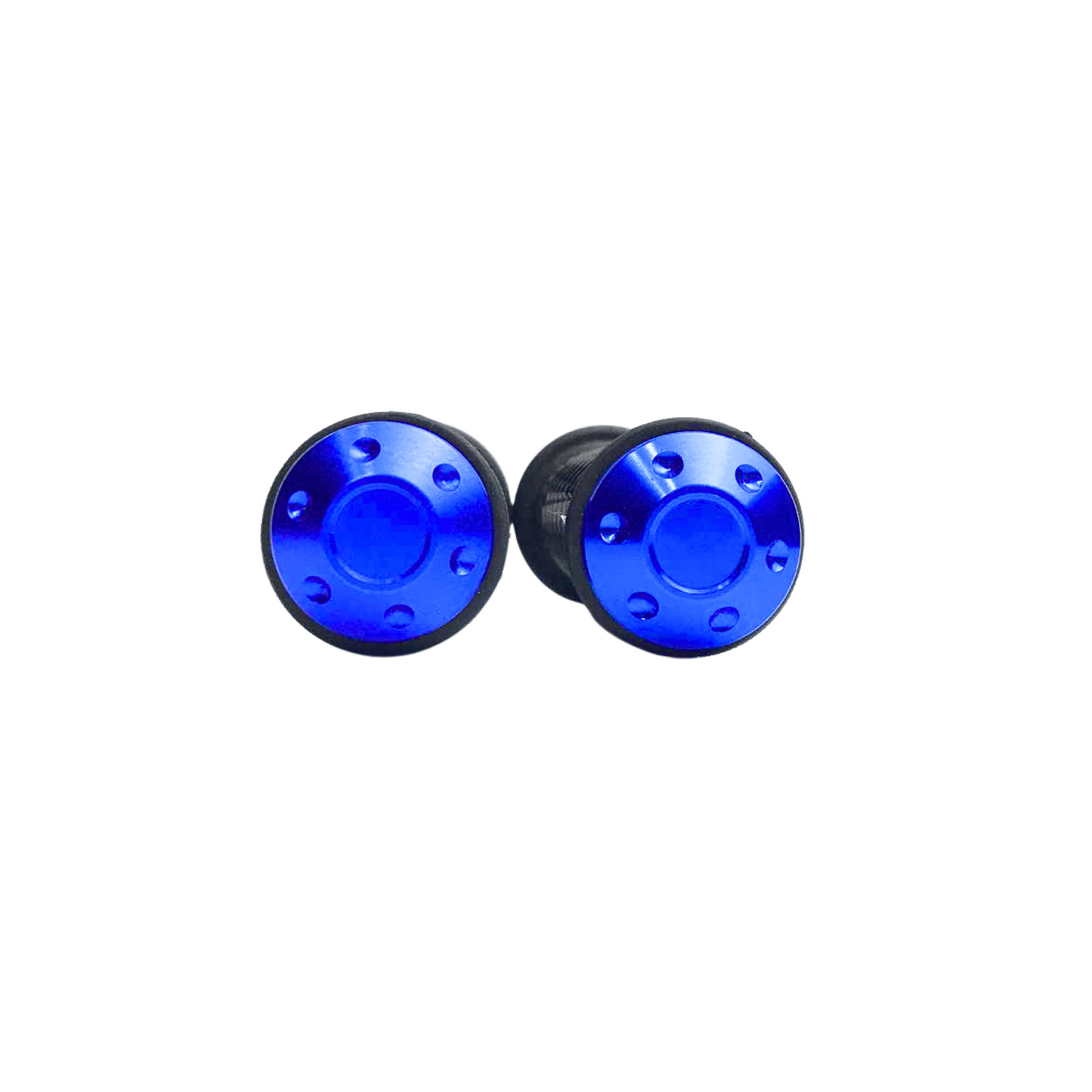 PUÑOS DECORATIVOS AZUL DOMINO CON HUESO DE ACELEREACION