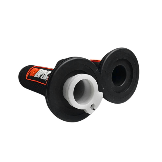 PUÑOS DECORATIVOS PROTAPER NEGRO NARANJA CON HUESO DE ACELERACION