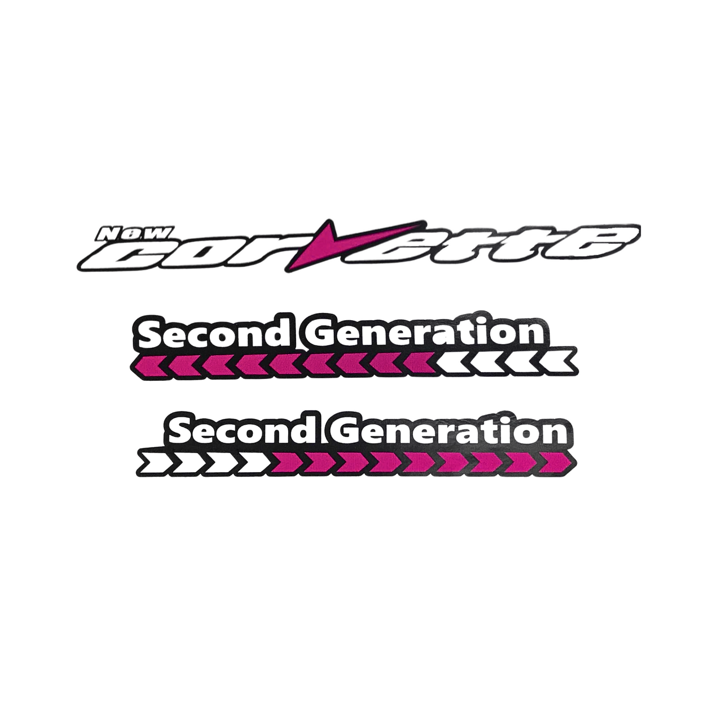 ROTULADO COMPLETO VINIL BRILLANTE NEW CORVETTE