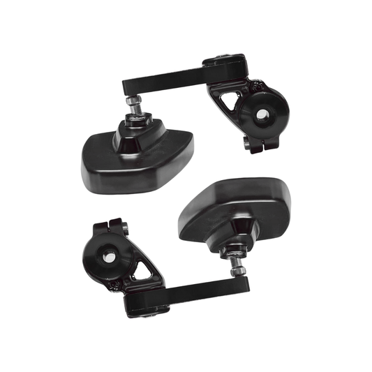 RETROVISORES CAFÉ RACER OVALADOS NEGRO