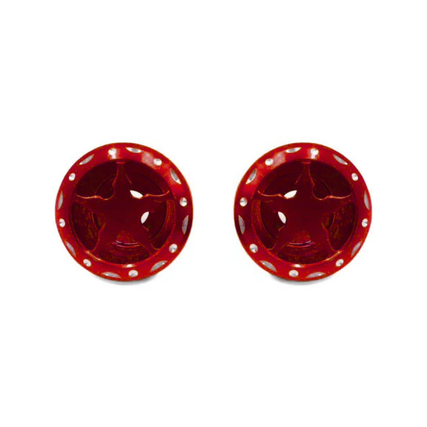 SLIDER PLANO TIPO ESTRELLA ROJO