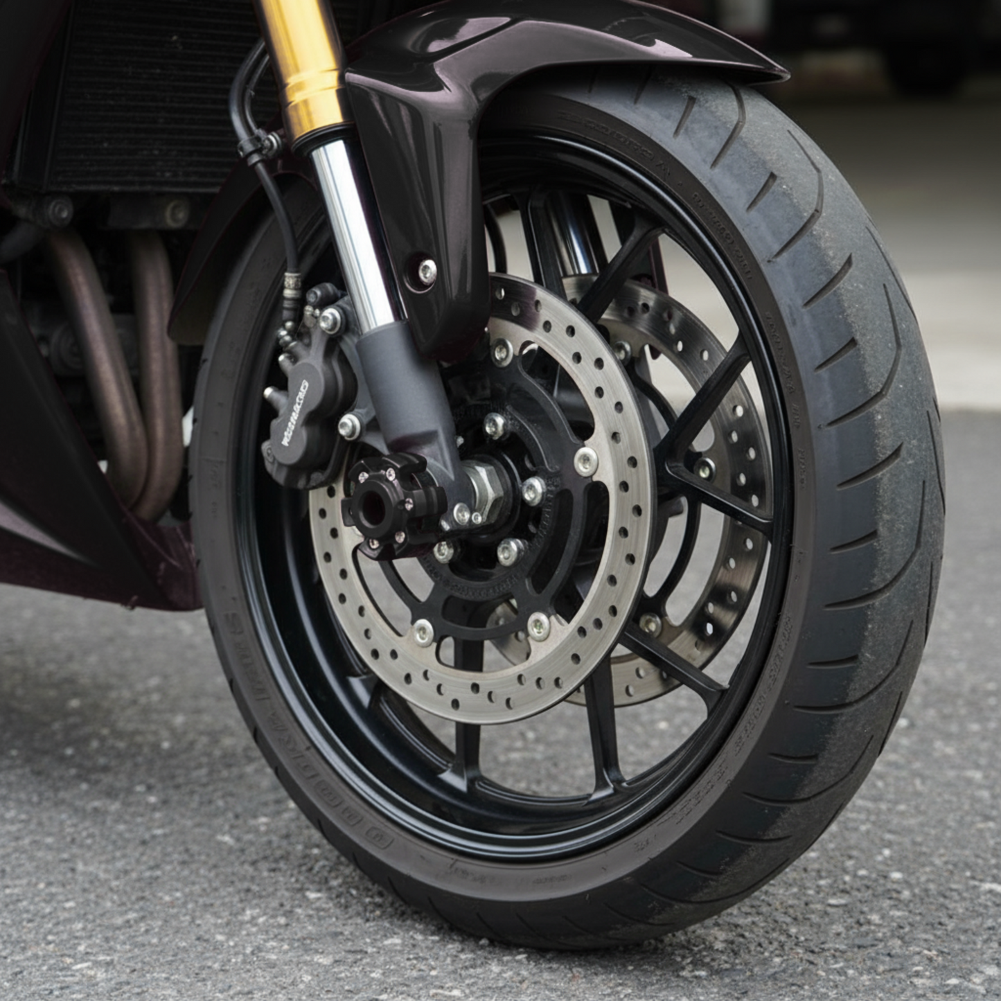SLIDER ATORNILLADO NEGRO PESADOS MOTOS