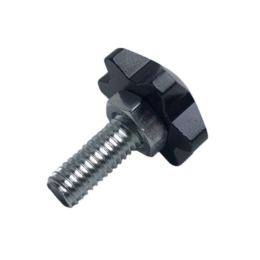 TORNILLOS DECORATIVOS TIPO ESTRELLA LISO NEGRO