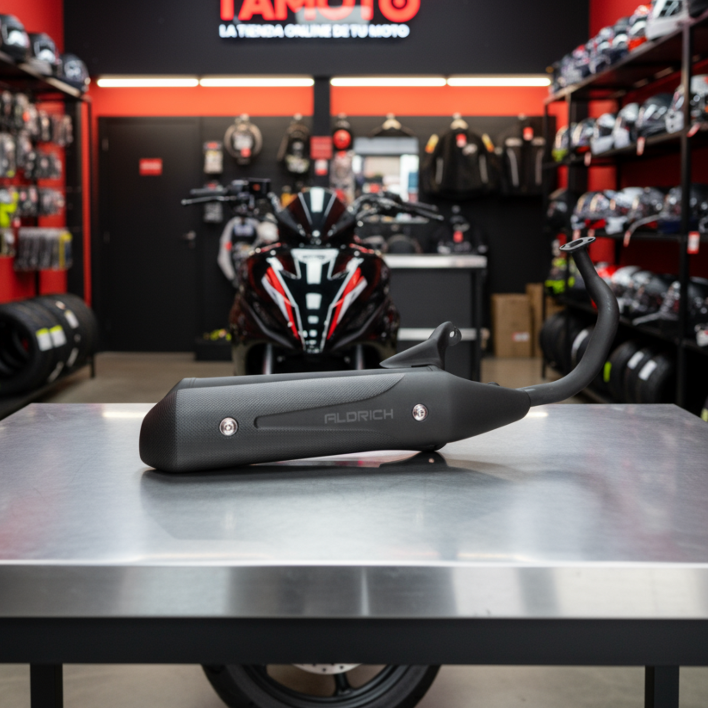 TUBO DE ESCAPE SCOOTER BERA BWS 3G