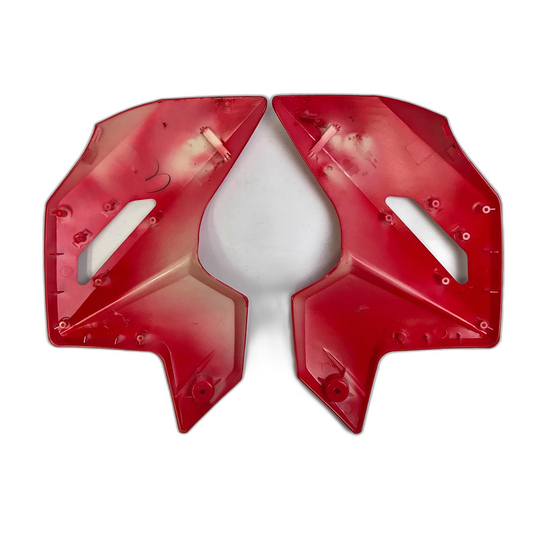 TAPAS LATERALES DEL TANQUE RK 200 ROJO ORIGINAL EK