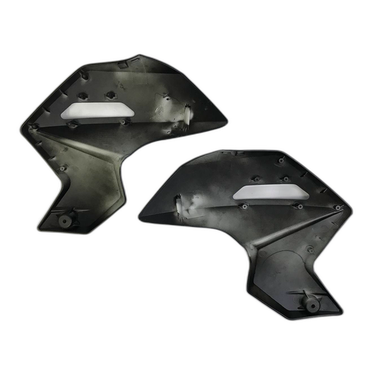 TAPAS LATERALES DEL TANQUE RK 200 NEGRO ORIGINAL EK