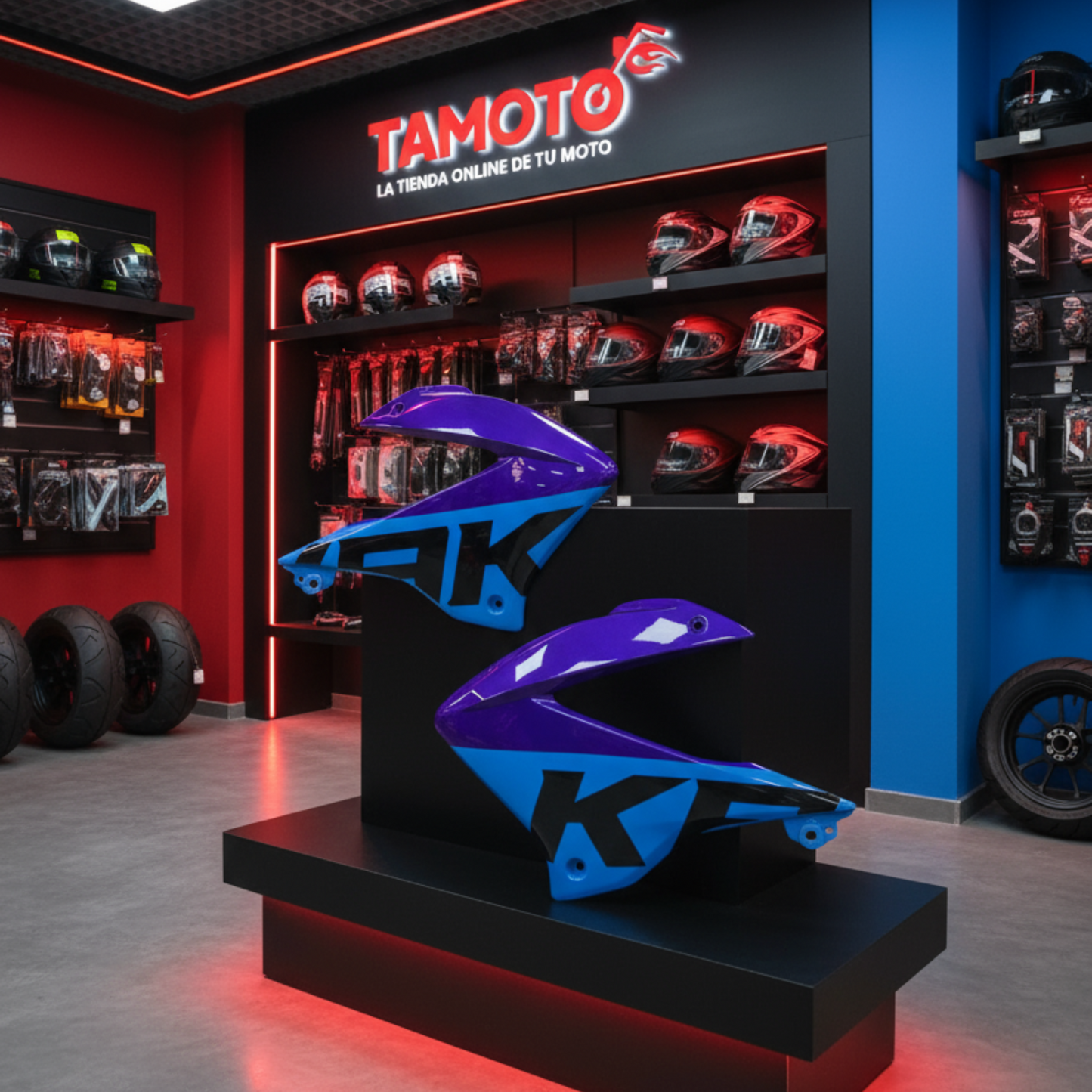 TAPAS LATERALES KAVAK MORADO AZUL