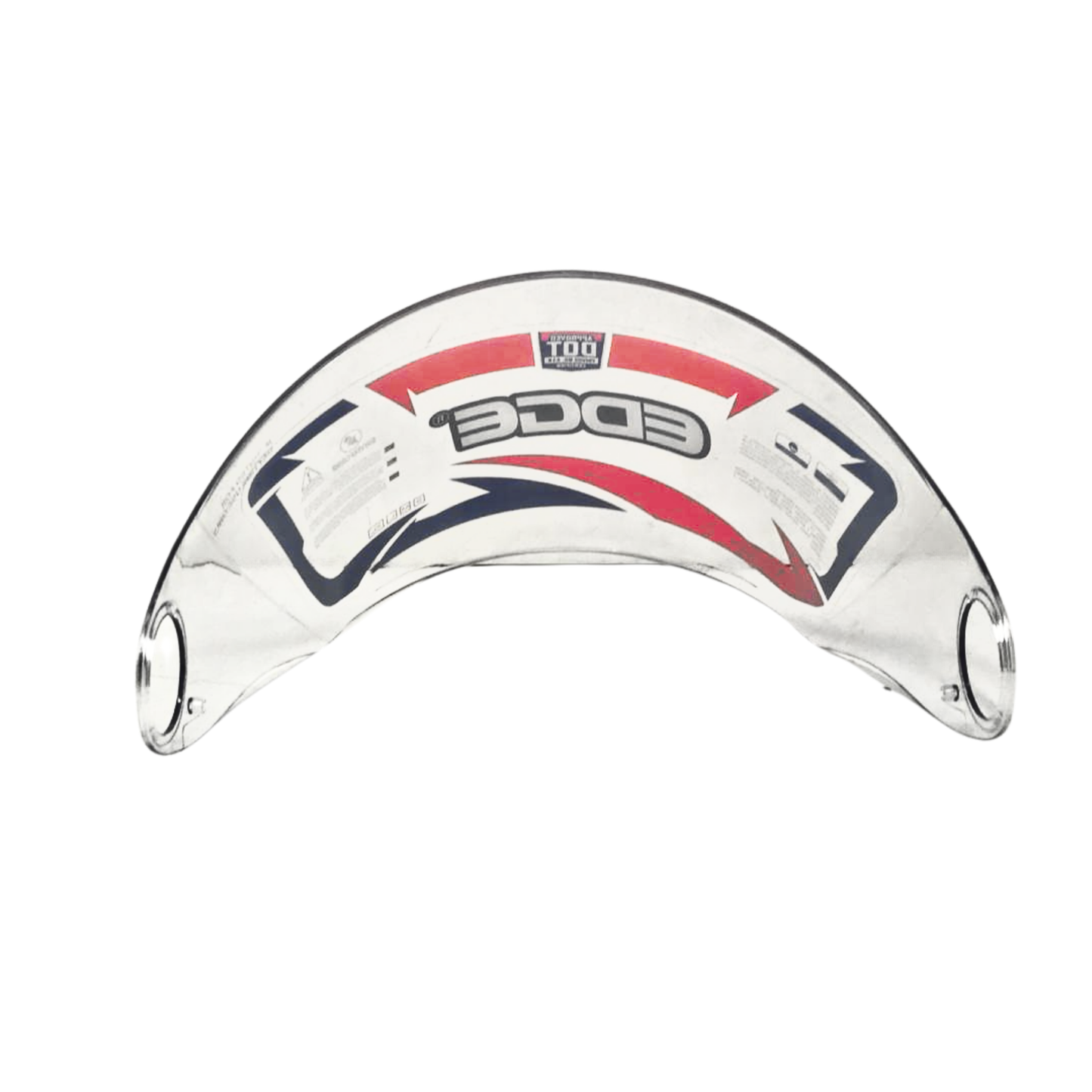 VISOR CASCO SEMI INTEGRAL JAGUAR TRANSPARENTE EDGE