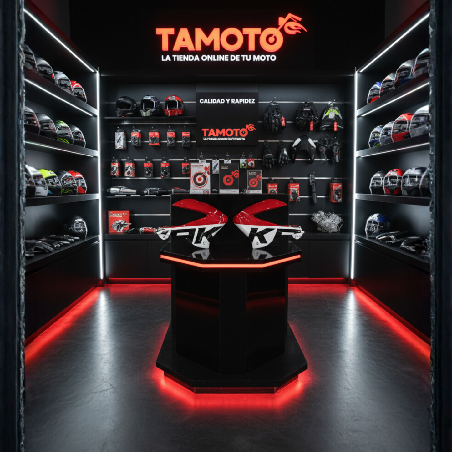 TAPAS LATERALES KAVAK BLANCO ROJO