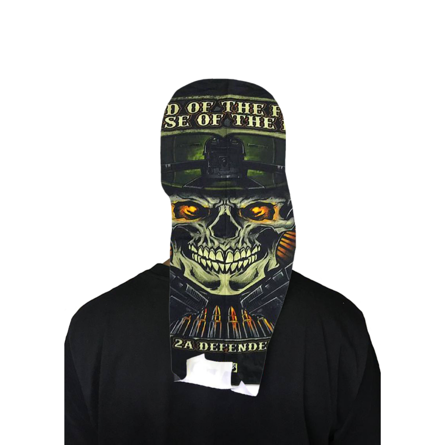 BANDANA TUBULAR 5OCM CALAVERA MILITAR