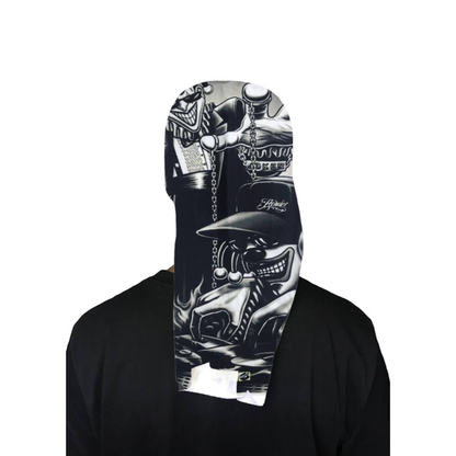 BALACLAVA BANDANA TUBULAR 5OCM PAYASOS MAFIA